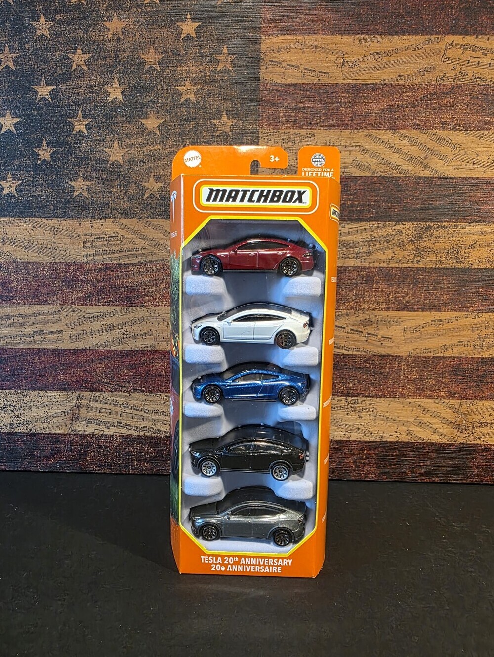 Tesla Matchbox 5 Pack